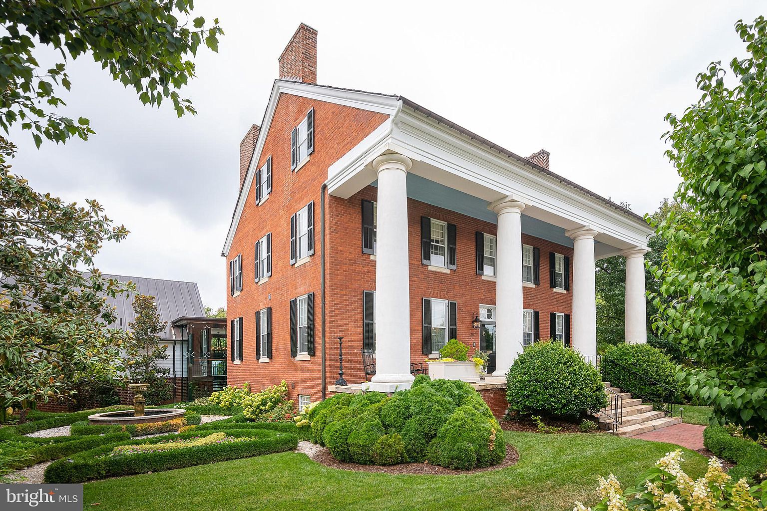 9,000 Square Foot Historical ColonialStyle Brick Mansion In