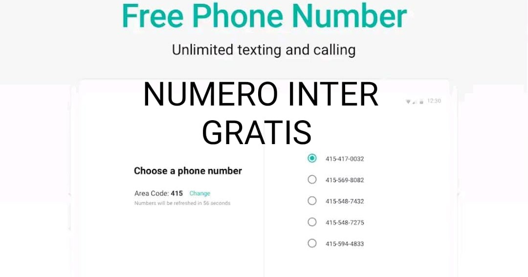 Cmt creer Numéro de téléphone américain avec SMS et appels GRATUITS et illimités!