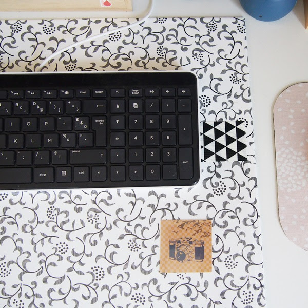 Relooking sous main et tapis de souris