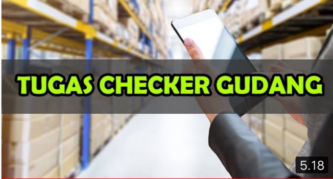 Tugas Checker Gudang Di Pabrik Industri Instansi Jobs