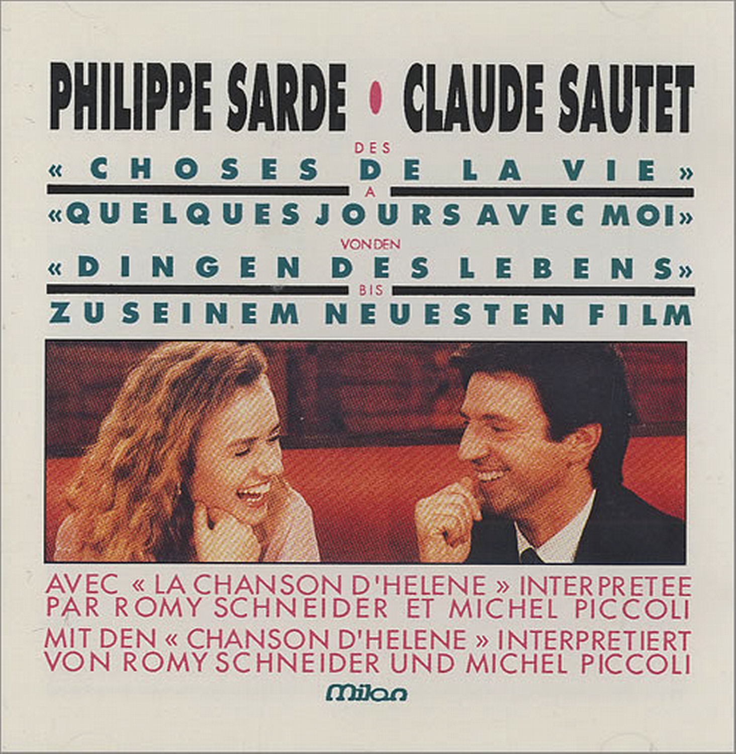 Philippe Sarde Les Choses De La Vie Music Of My Soul: Philippe Sarde-1988-Des Choses De La Vie A Quelques