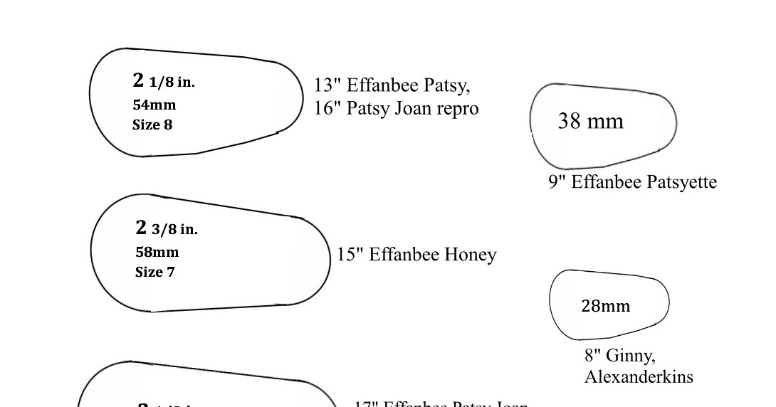 The Savage Pea Vintage Doll Shoe Sizes Part Two!