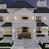 6 bedroom Colonial model house plan 343 Sq-M