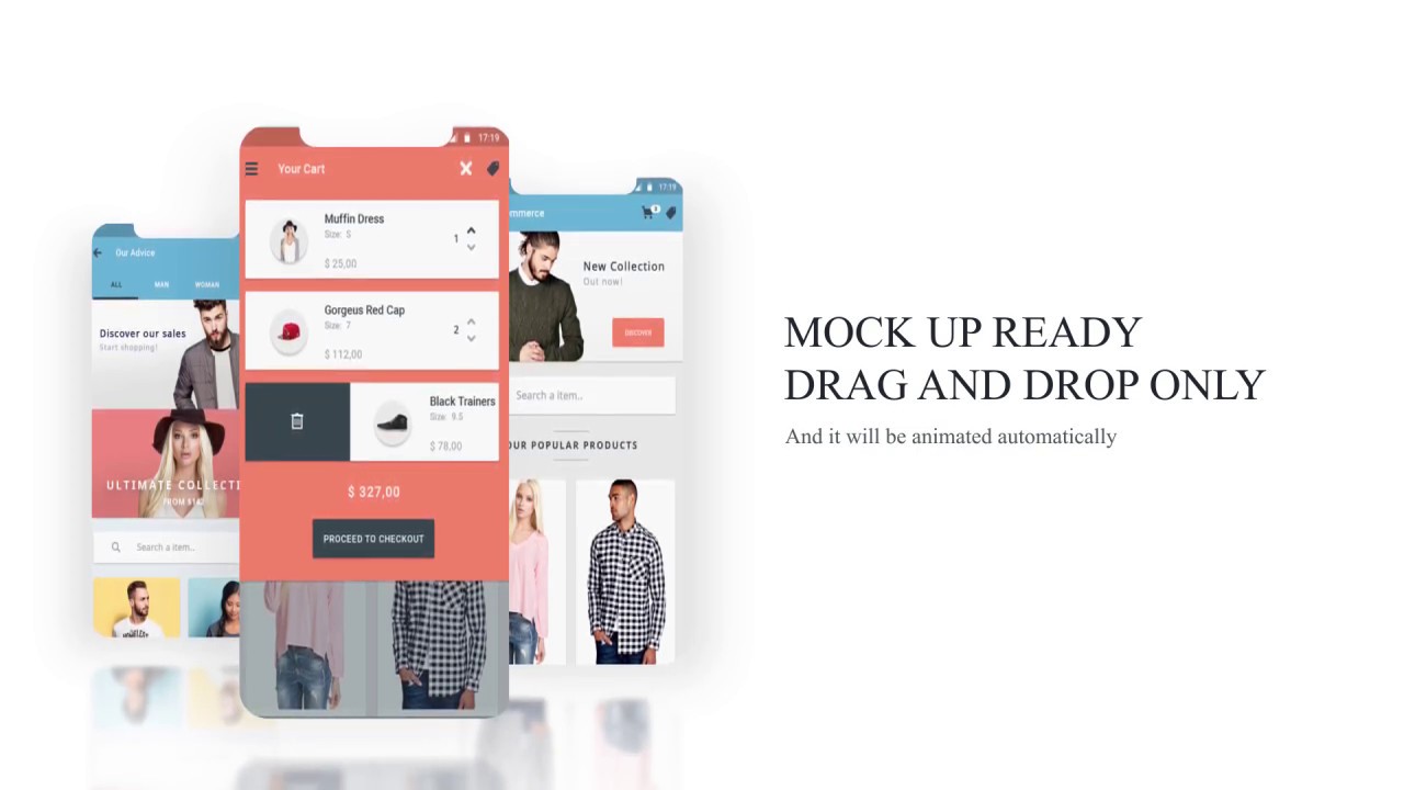 3D Mobile App Promo After Effect Template Snail Motion