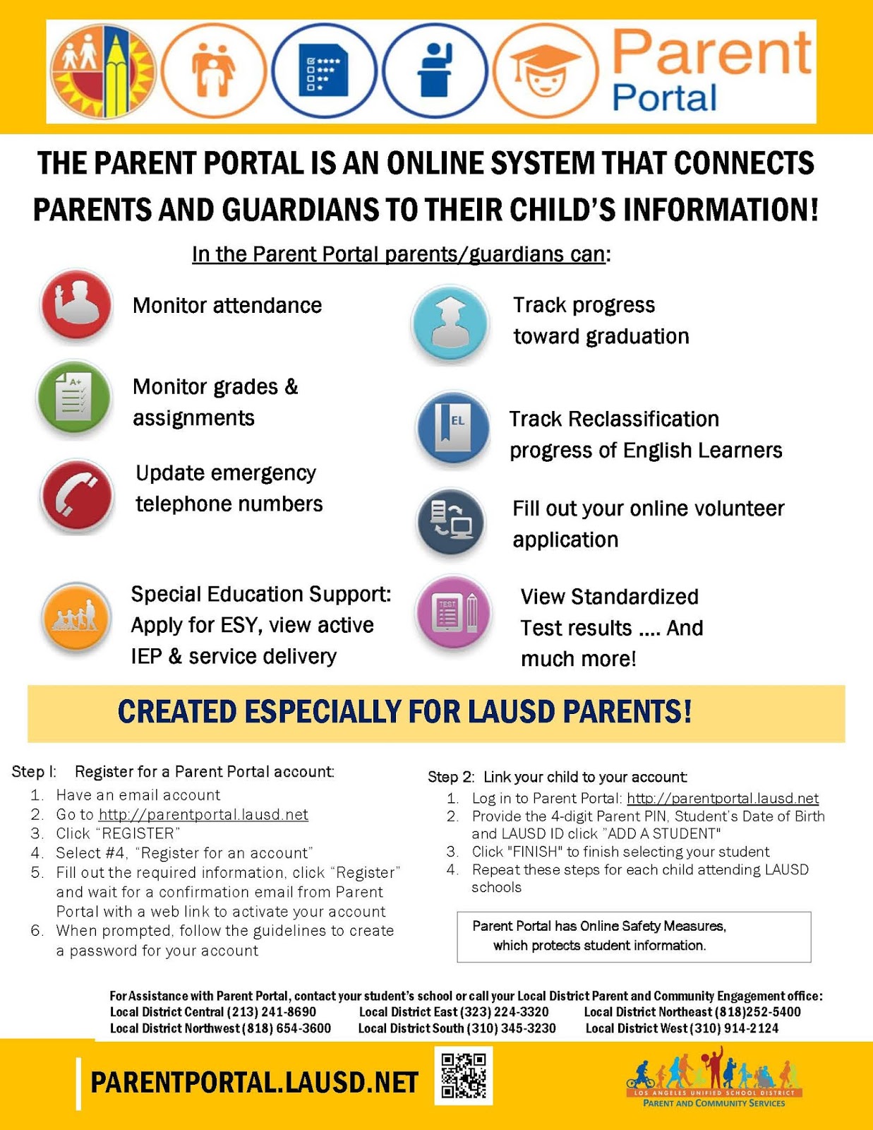 rsm parent portal homework