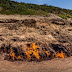 Buring for 4,000 years, the fire in Azerbaijan has not stopped