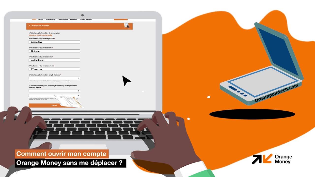 Comment ouvrir ou créer un compte Orange Money au Cameroun?