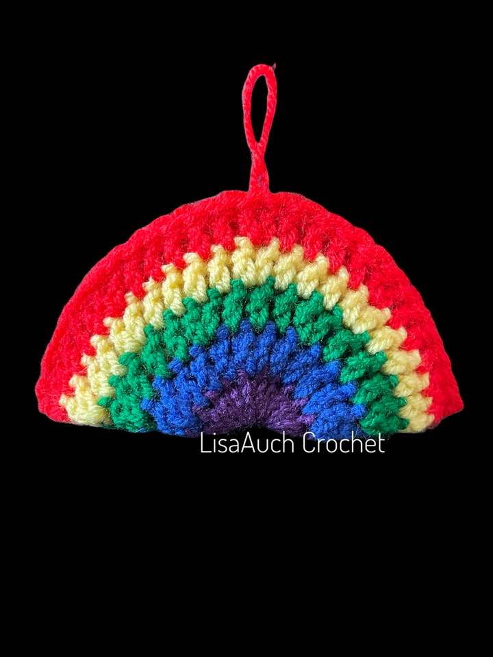 Crochet Flower ring - Free crochet pattern - My Rainbow Crochet