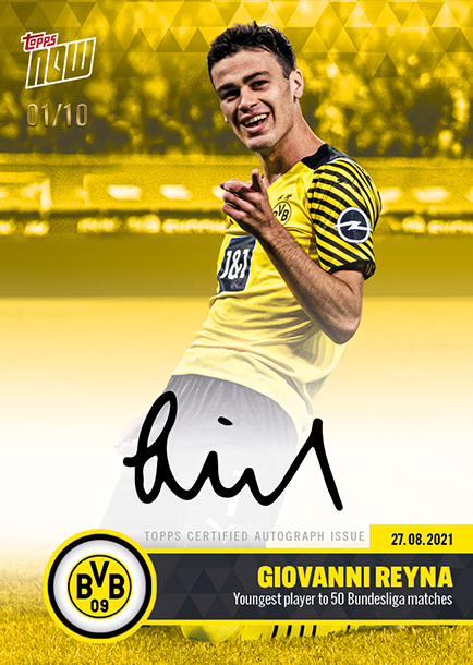 Football Cartophilic Info Exchange: Topps   Topps NOW BVB