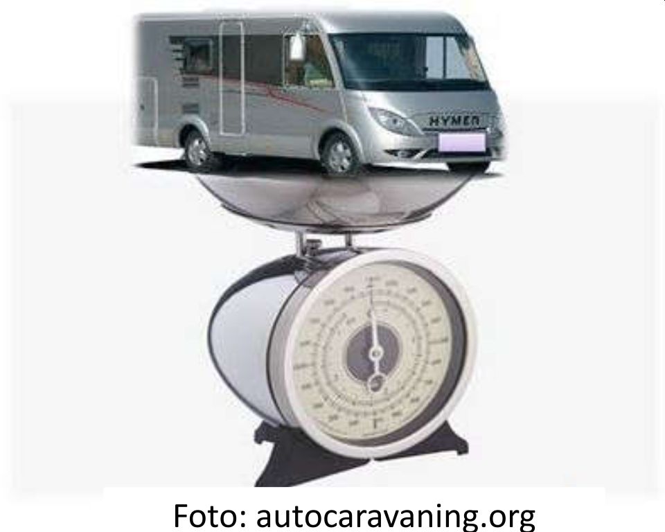 AUTOCARAVANISMO EUROPEO Las autocaravanas y la Masa Máxima Autorizada AUTOCARAVANISMO EUROPEO Las autocaravanas y la Masa Máxima Autorizada
