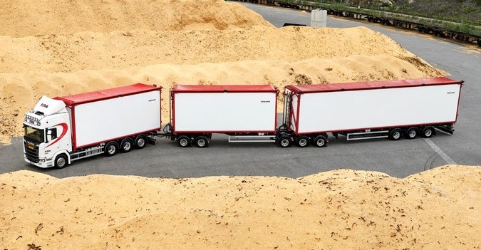 Scania R 770 V8 é escolhido para operação como treminhão de 12 eixos e ...