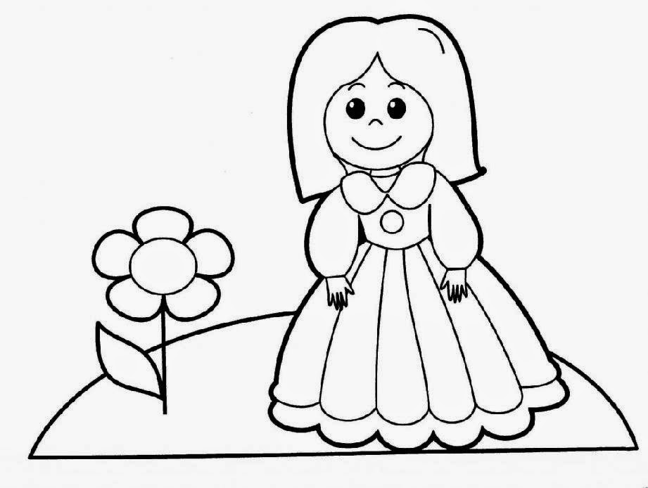 Little people coloring pages for babies 35