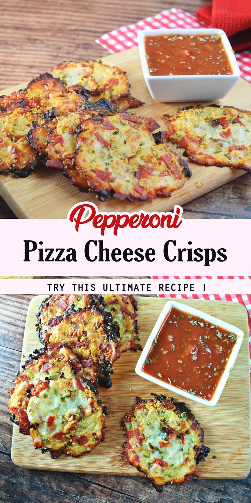 Pepperoni Pizza Cheese Crisps SELASA WAWAN