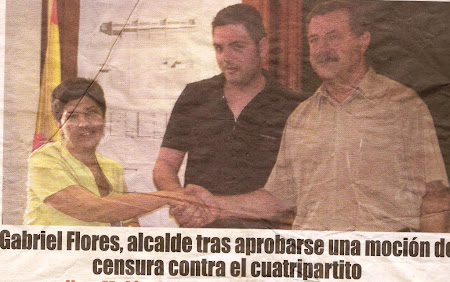 ROSA CANO  y GABRIEL FLORES  han favorecido las obras ilegales de Nicolas Piñero
