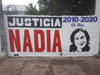muro Justicia para Nadia