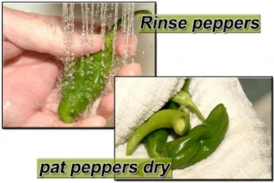 rinse-and-pat-dry-chillies
