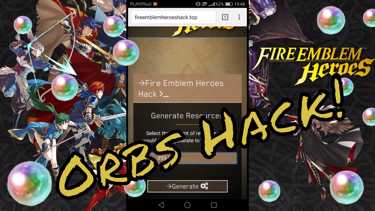 Fire Emblem Heroes Hack And Cheats Tool Unlimited Gold And Energy Ios Android Fire Emblem Heroes Hack