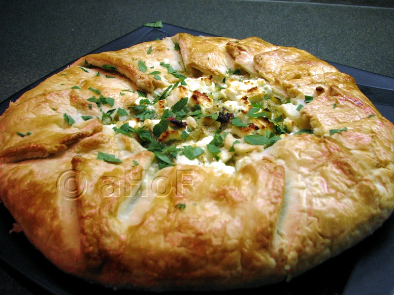 A Harmony of Flavors Quick Simple Peach Galette or Rustic Peach Tart