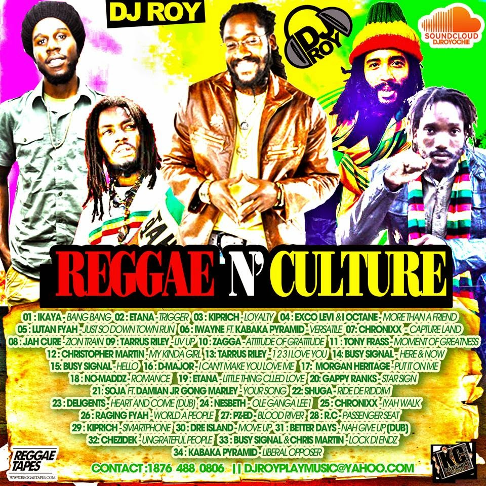 Reggaetapes Dj Roy Reggae N Culture