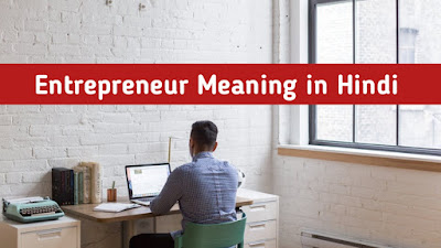 Entrepreneur Meaning in Hindi