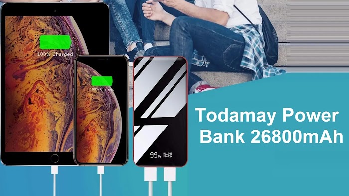 Todamay Power Bank 26800mAh Review