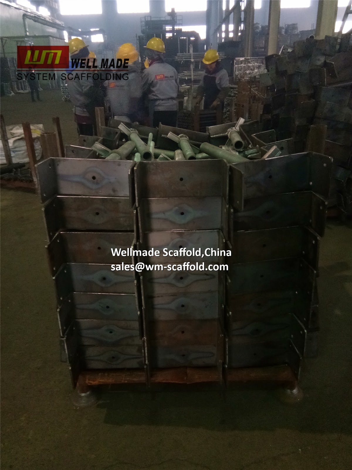 Adjustable Fork Head Screw Jack For Concrete Slab Form Work Support