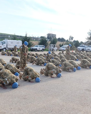 161 Personel Kontingen Garuda Tiba di Beirut Lebanon