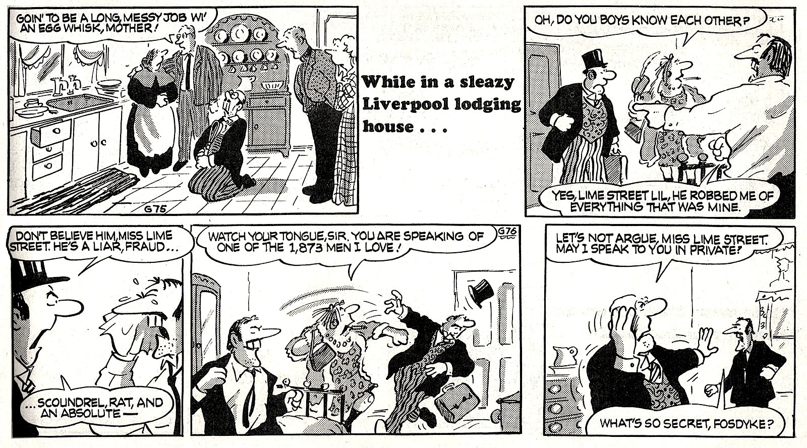 Yesterday’s Papers England’s Greatest Comic Strip Artist Bill Tidy