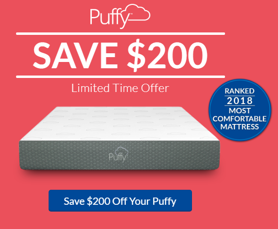 Puffy Promo: Coupon Code
