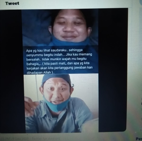 Viral Foto HOAKS Jenazah Anggota FPI Tersenyum Meninggal, Ternyata Orangnya Masih Hidup