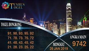 Prediksi Togel Angka Hongkong Minggu 26 Januari 2020