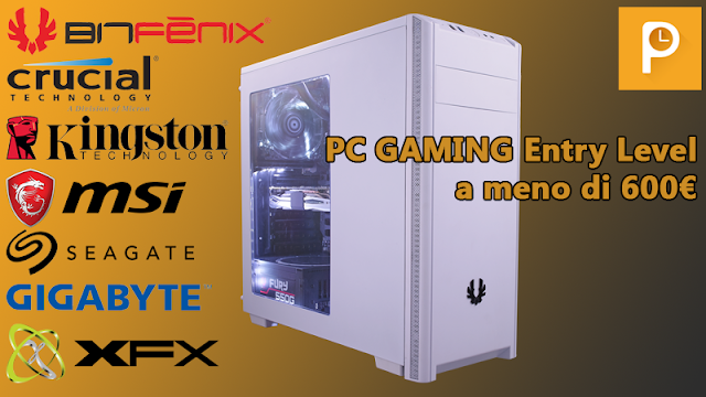 Configurazione PC Gaming entry level a meno di 600 € – Maggio 2017 Configurazione PC Gaming entry level a meno di 600 € – Maggio 2017