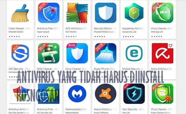 aplikasi antivirus tidak harus diinstall aplikasi antivirus tidak harus diinstall