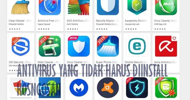 17 Antivirus Terbaik Android Tanpa Iklan Kosngosan