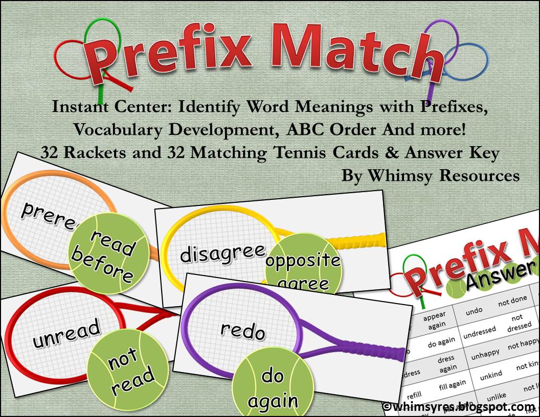 Vocabulary Development. Happy for prefix. Identify Word. Words with many meanings