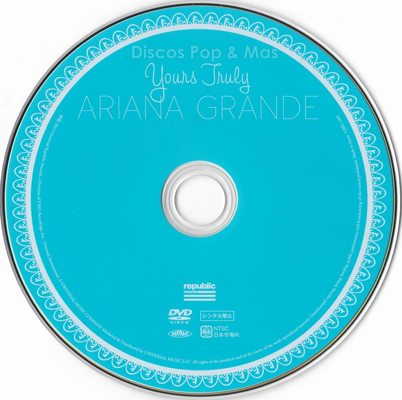 Discos Pop & Mas: Ariana Grande - Yours Truly (Japanese Deluxe Edition)