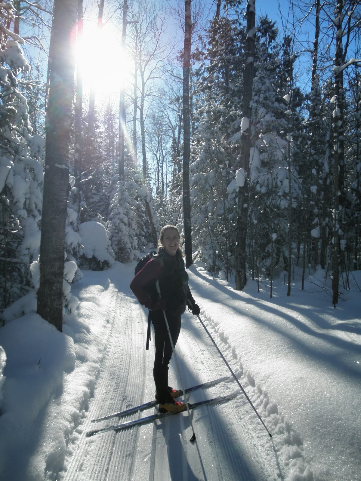 FEET!! Skiing in Ironwood