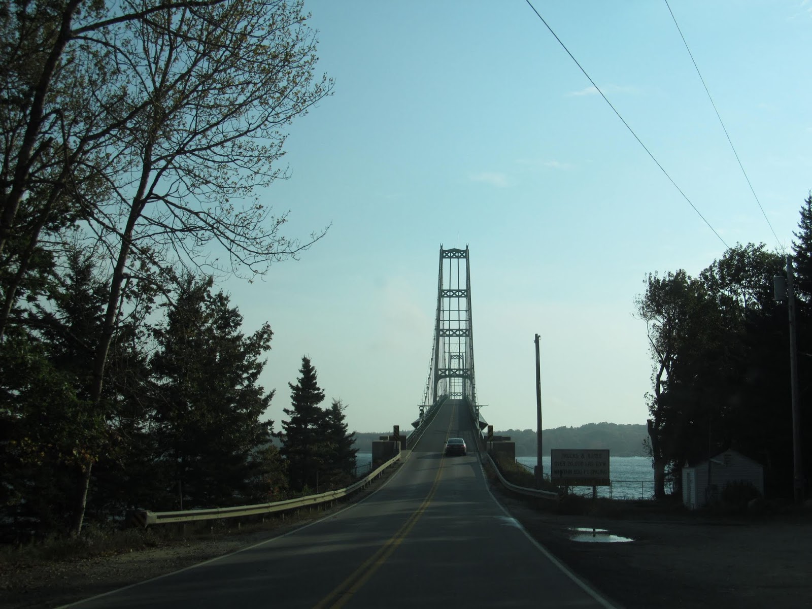 Deer Isle Bridge in Maine
