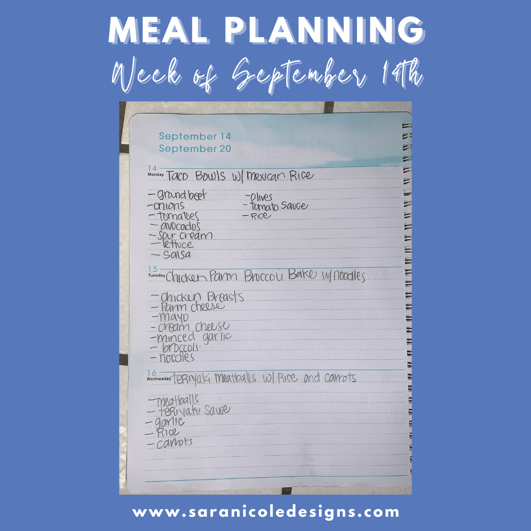 Meal Planning — How to Meal Plan to Save Money