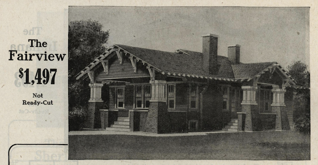 Montgomery Ward kit house Fairview 1917