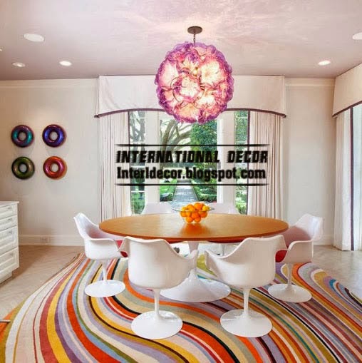 contemporary rugs, contemporary wave rug, colorful rugs