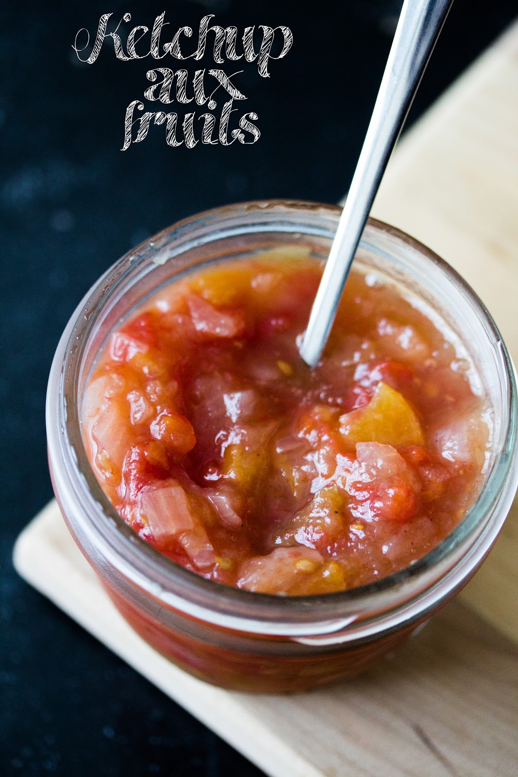 Ketchup aux Fruits maison Fruit Ketchup La cuisine d'Hélène