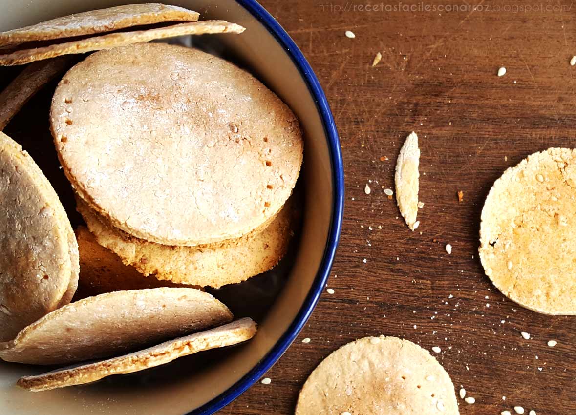 Las mejores crackers de arroz de todo el universo!! Sin gluten