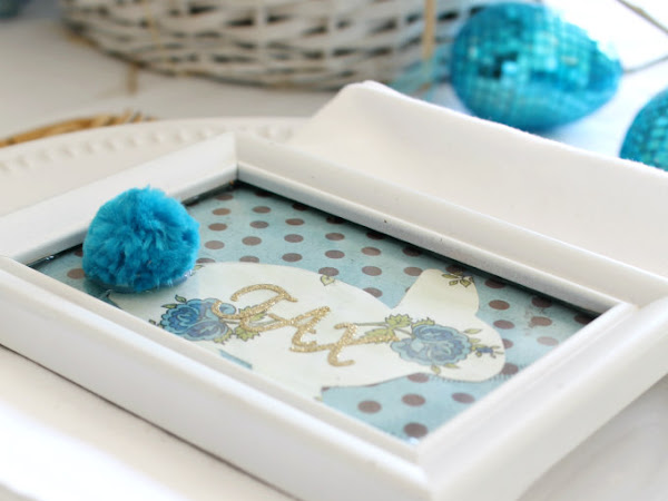 I'm Sharing a cute Easter craft Today!