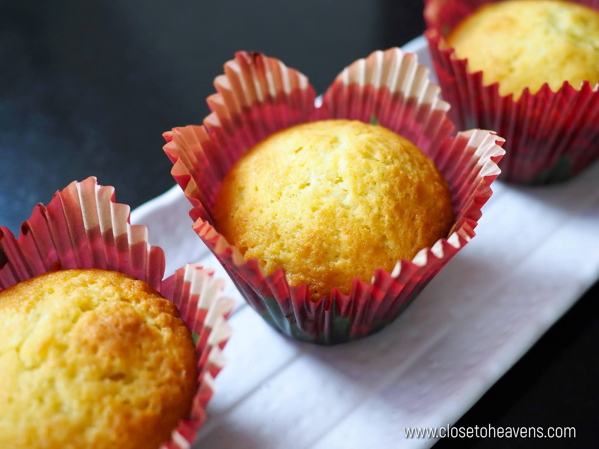 Orange Banana Muffins สูตร มัฟฟินกล้วยหอม & ส้ม