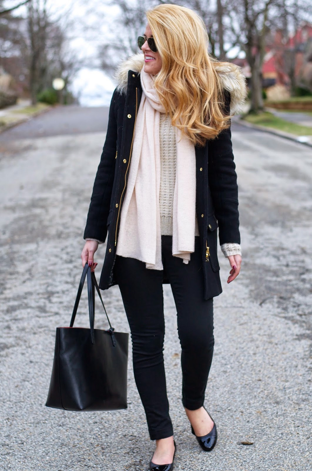 Winter Layers ft. J. Crew Chateau Parka