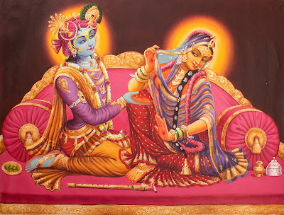 Radha Shies Away From Her Krishna