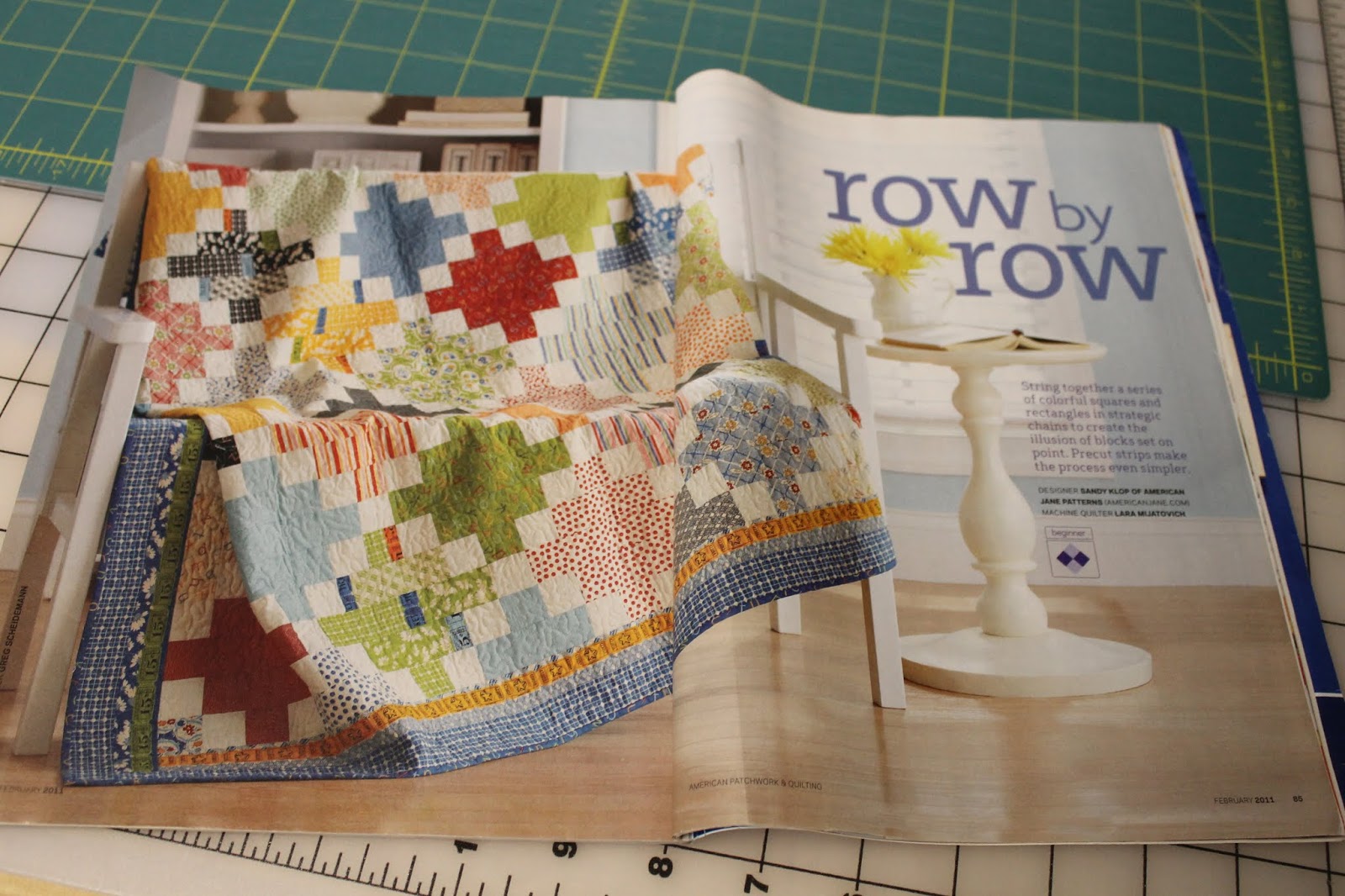 SunShine Sews... Row by Row Quilt