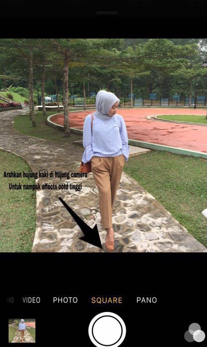 Tips Nampak Kurus dan Tinggi Dalam Gambar