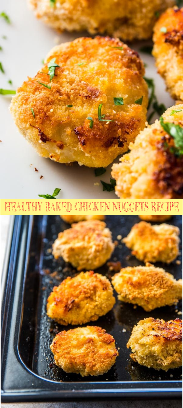 HEALTHY BAKED CHICKEN NUGGETS RECIPE EAT